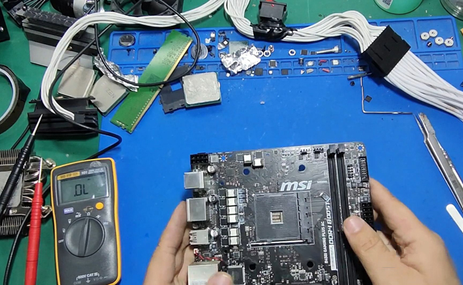 迁安华硕电脑主板维修